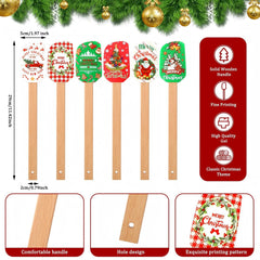 Zhehao maniques face avant motifs de Noël et protection pratique