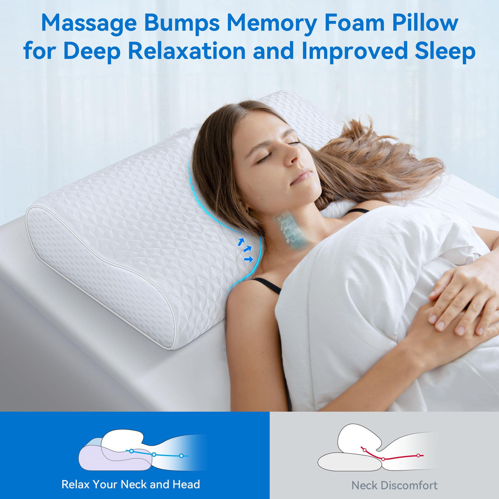 zibroges oreiller ajustement hauteur avec couche amovible pour personnaliser fermeté