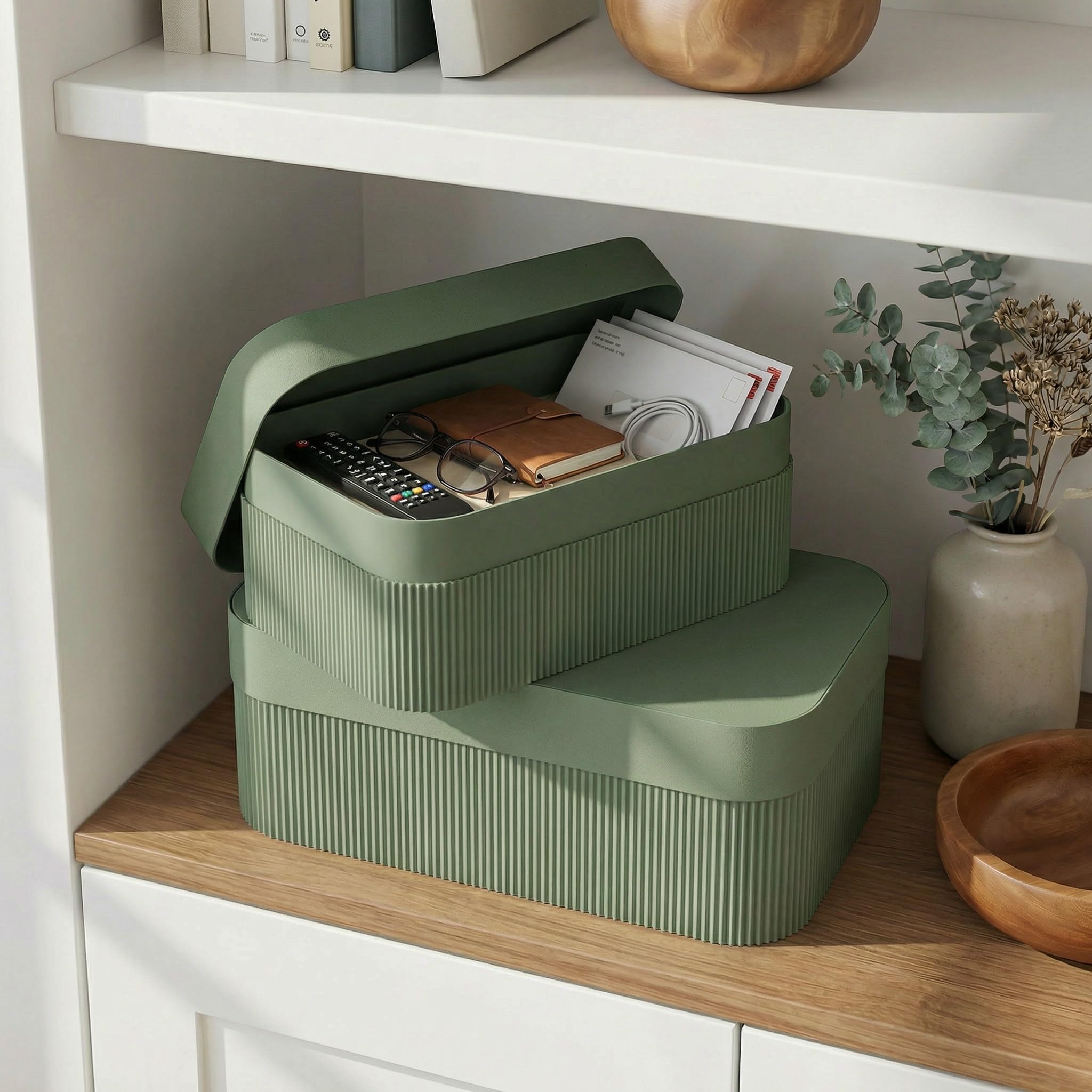 ZICOTO boîte utilisée au bureau pour stylos et câbles bien rangés