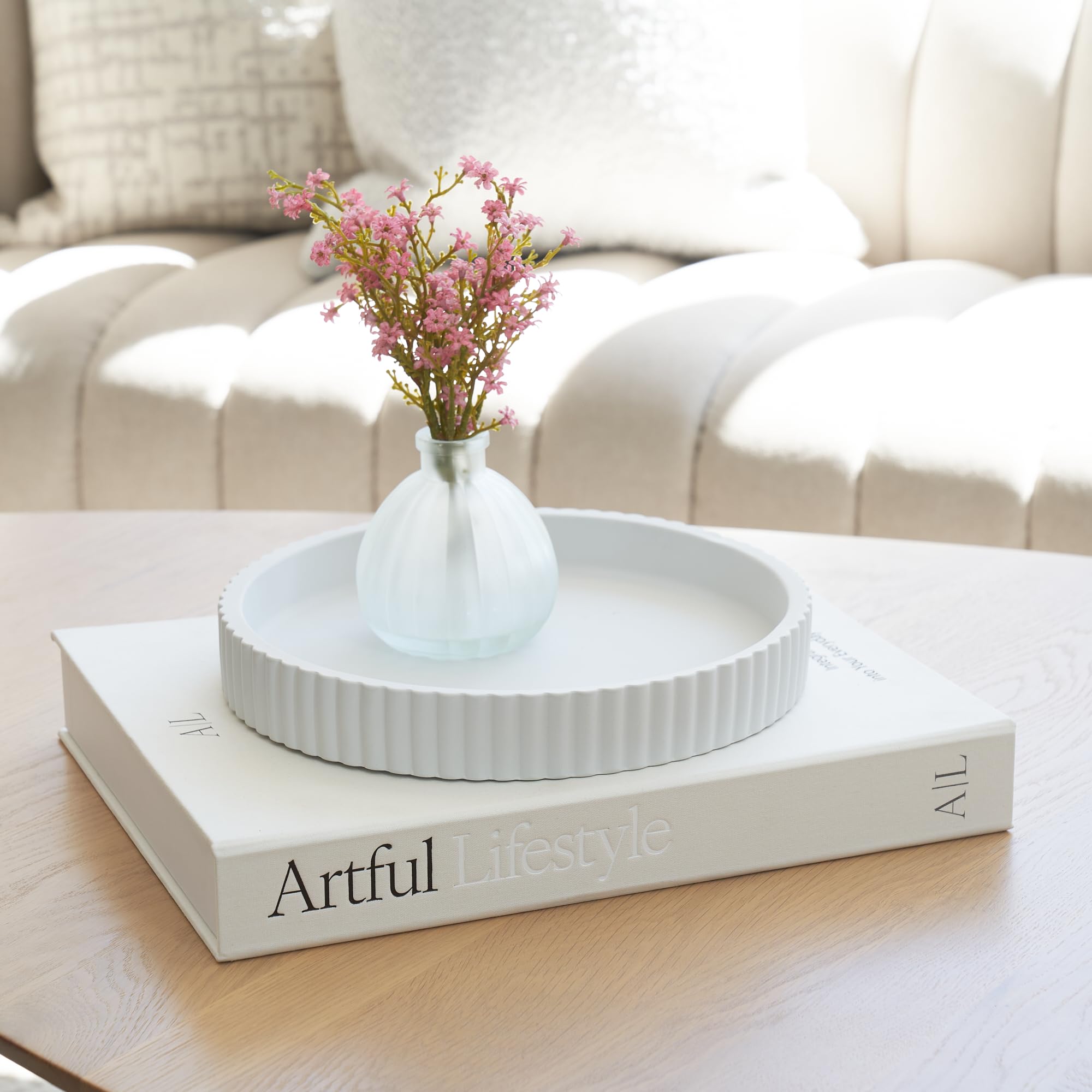 ZICOTO faux livre lin extérieur, habillage textile chaleureux