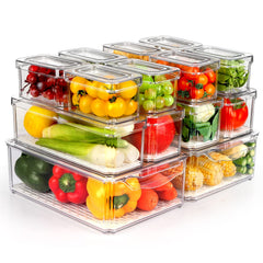 ZIJUND bac frigo face avant montrant organisation claire