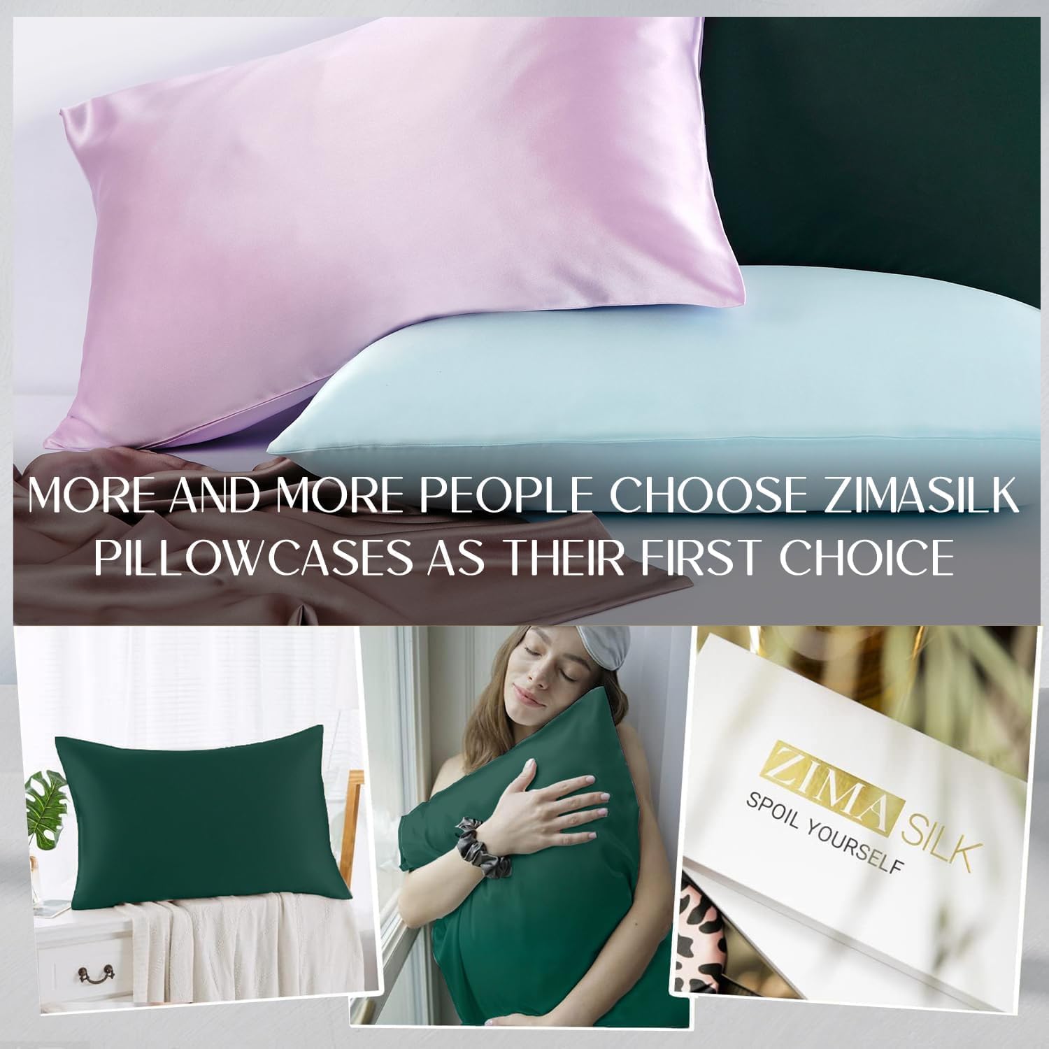 ZIMASILK assortiment couleurs bien présenté inspirant choix cadeau