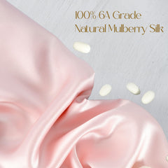 ZIMASILK gros plan tissu soyeux montrant texture douce