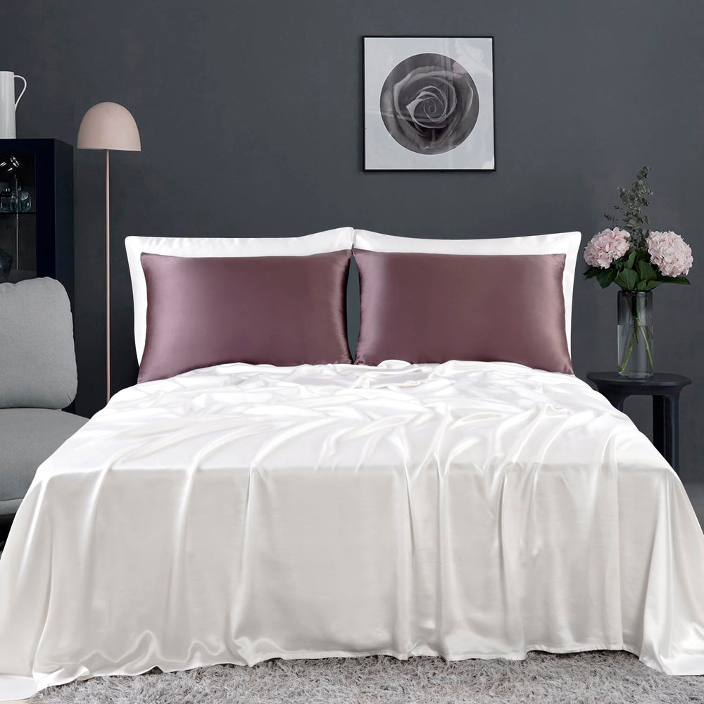 ZIMASILK mise en scène chambre montrant luxe et harmonie déco