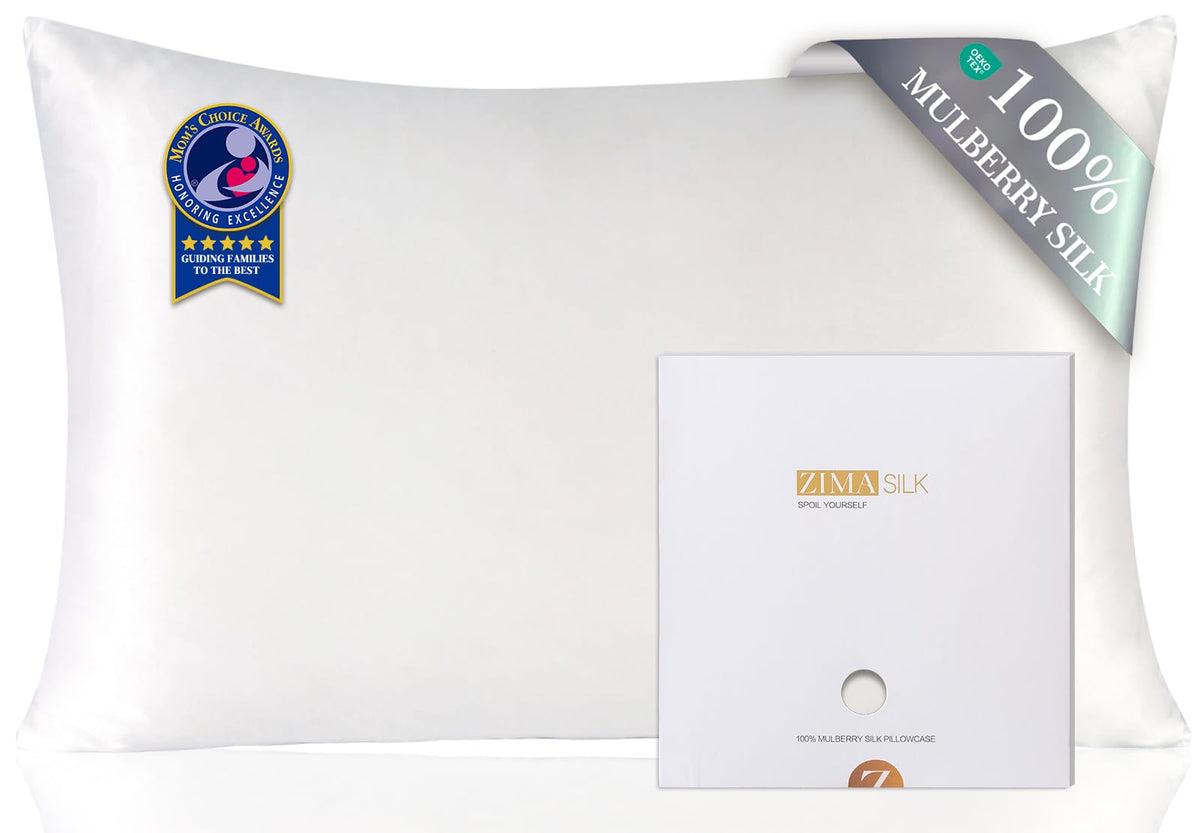 ZIMASILK housse face avant King montrant finition et douceur
