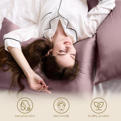 ZIMASILK taie sur oreiller illustrant confort et maintien nocturne