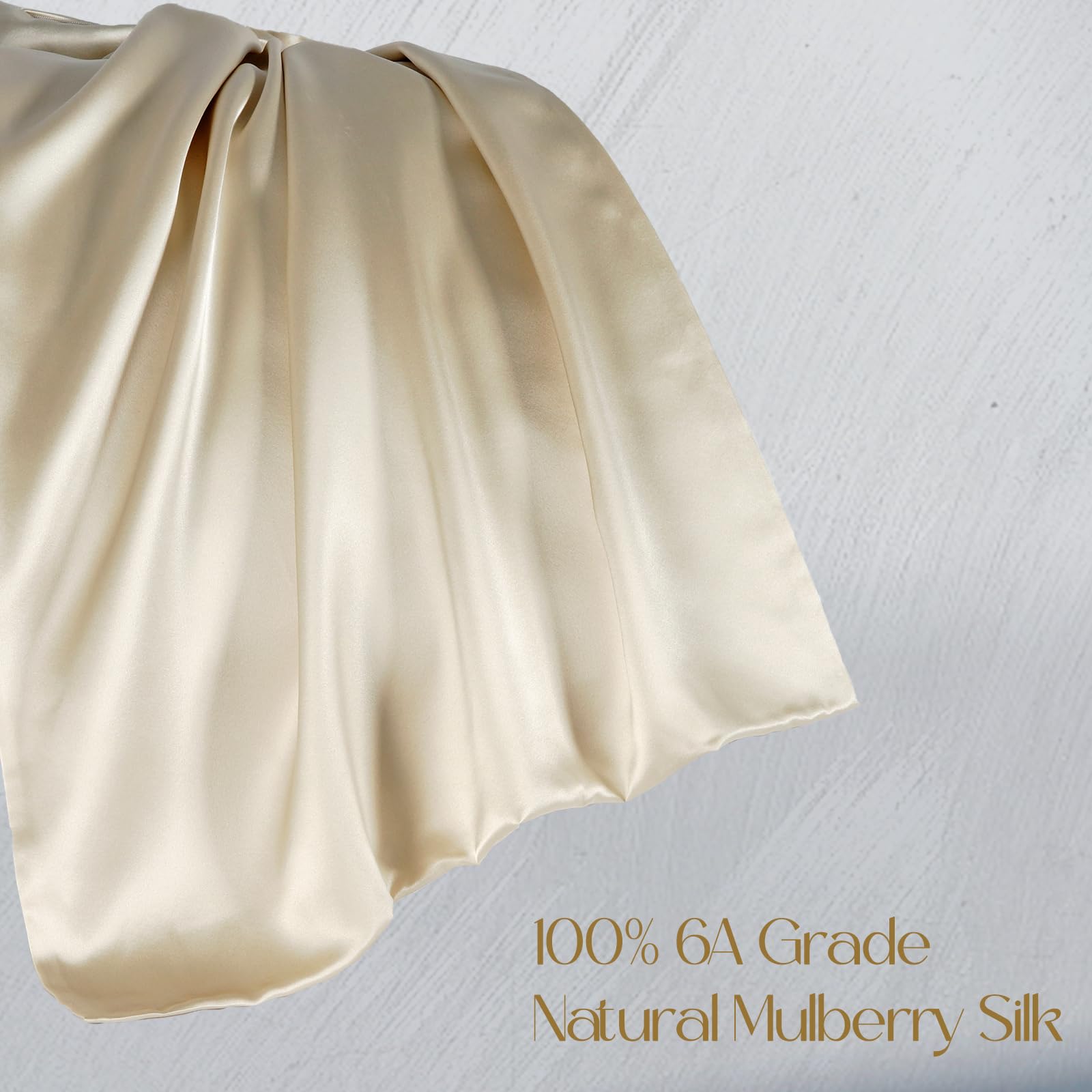 ZIMASILK gros plan texture soyeuse montrant douceur