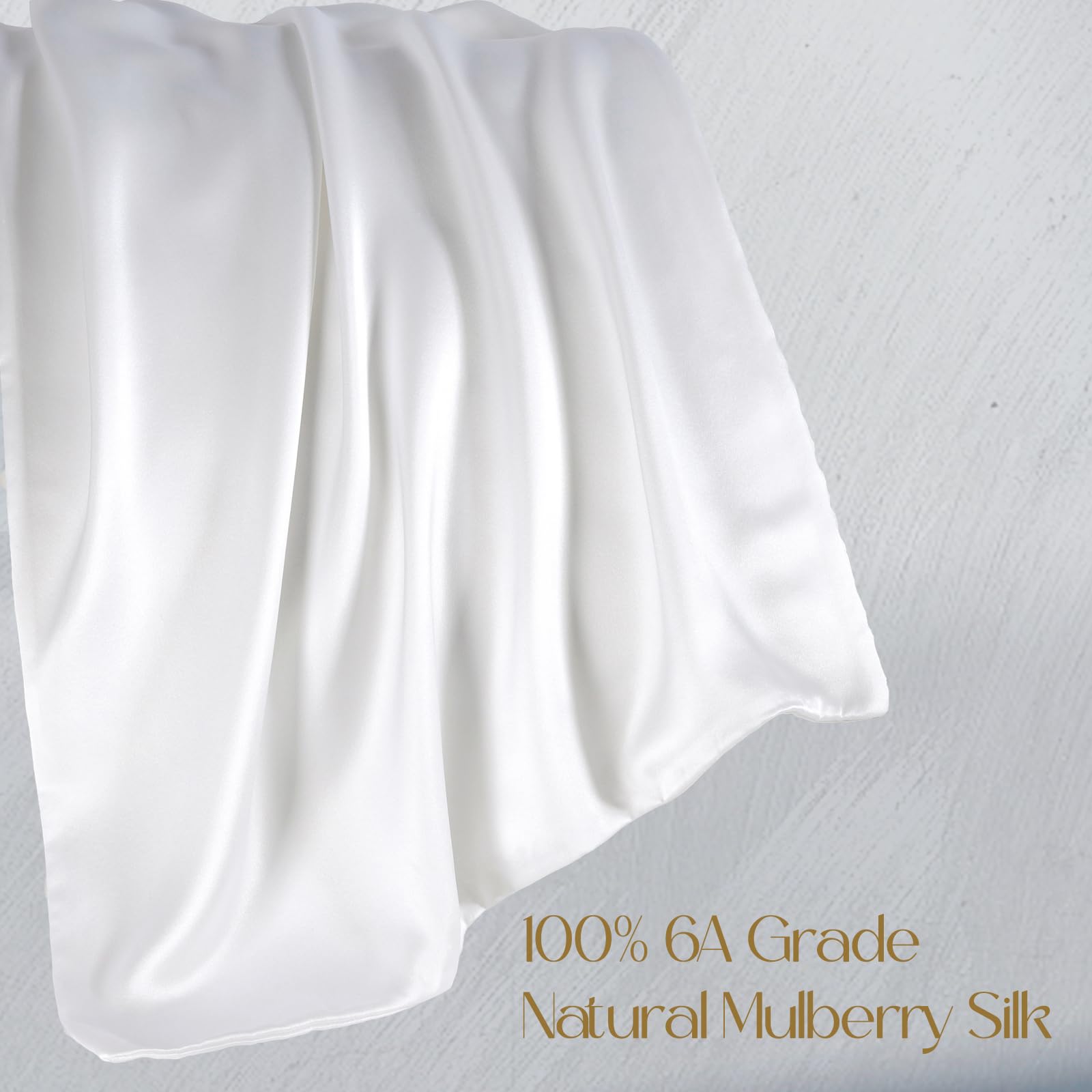 ZIMASILK gros plan sur texture de soie 19 momme, douceur préservée