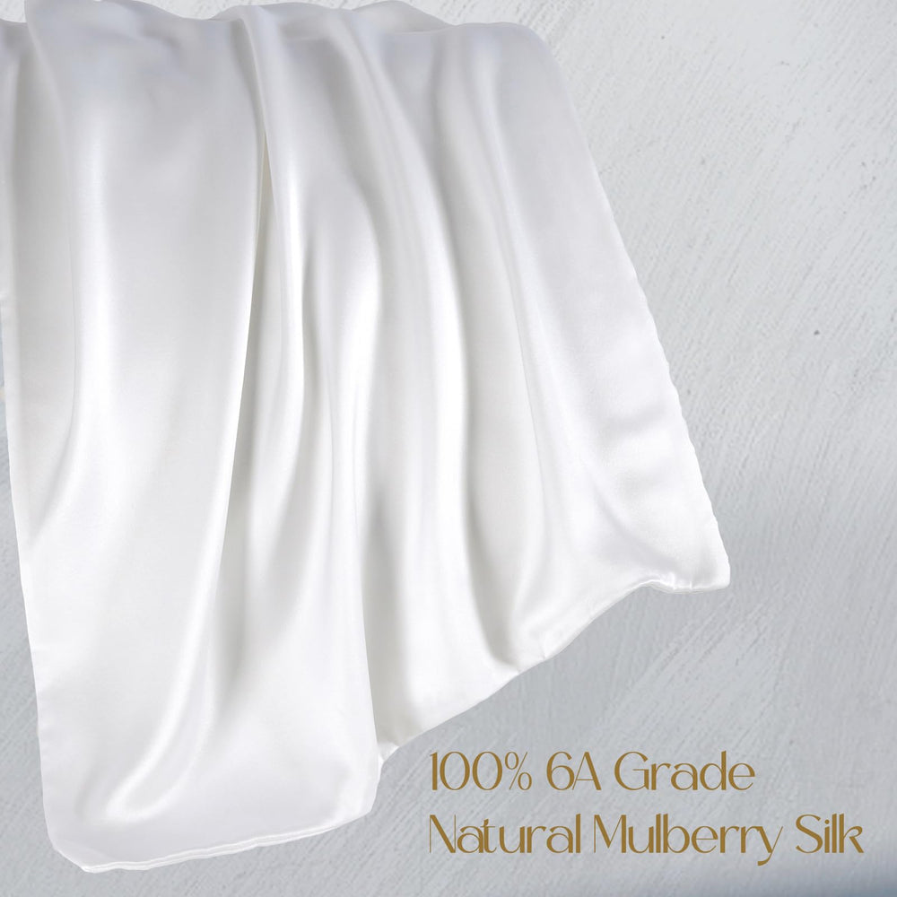 ZIMASILK gros plan sur texture de soie 19 momme, douceur préservée