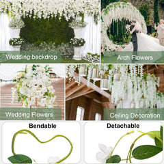 ZINHO guirlande sur arche de mariage crée une ambiance romantique élégante