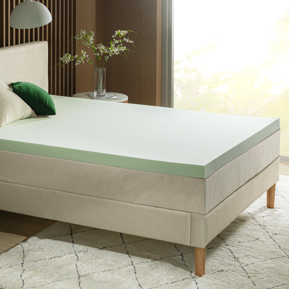 Zinus surmatelas avec housse protectrice, protège et prolonge la durée de vie