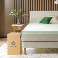 Zinus boîte Wonderbox compacte, réduit l'empreinte carbone et facilite livraison