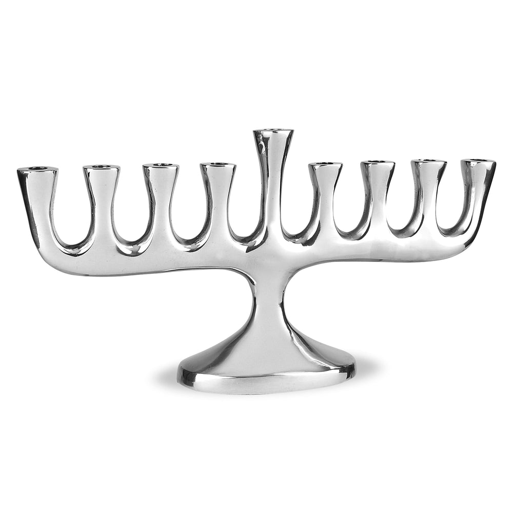 Menorah Zion Judaica comparaison d'échelle pour visualiser dimensions