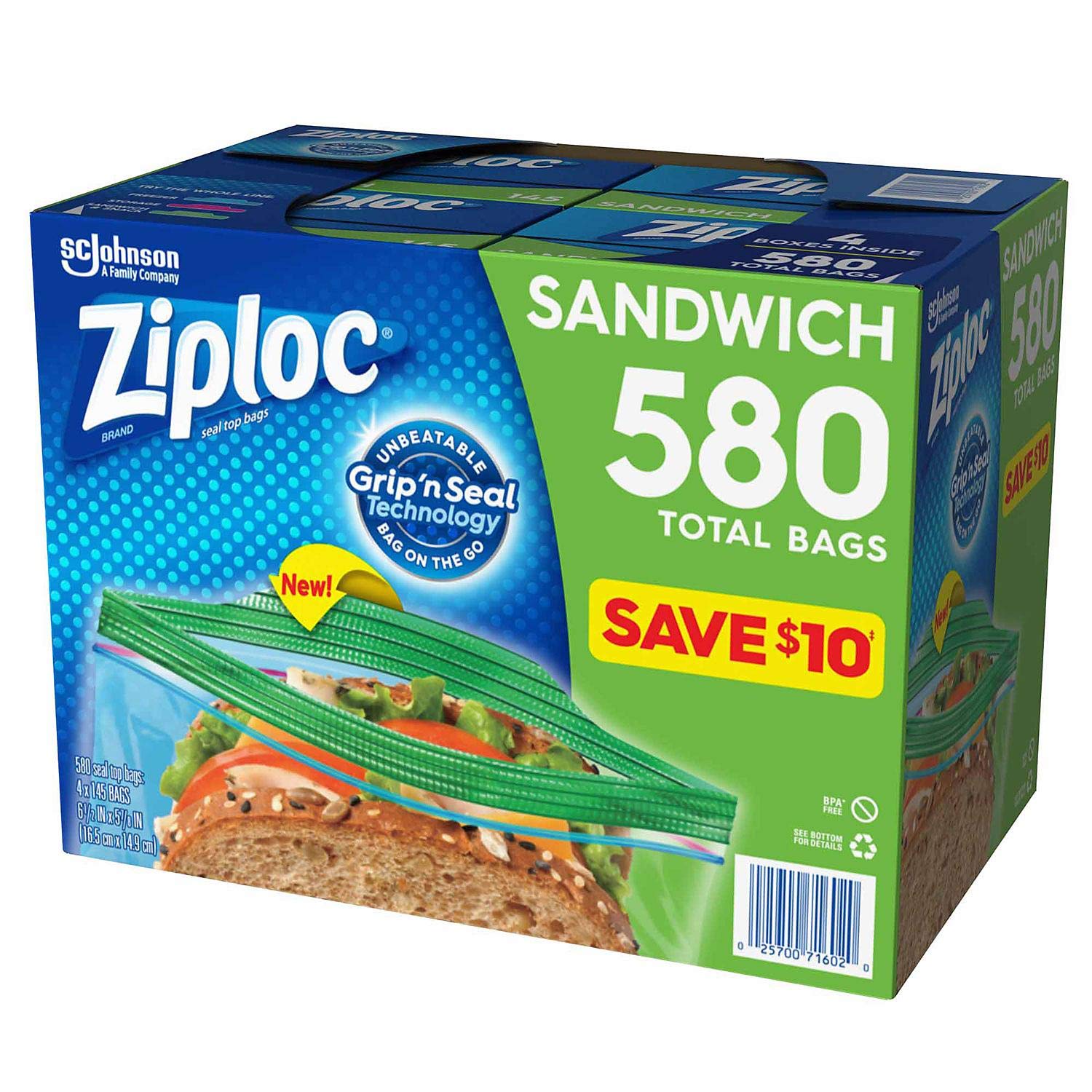 Ziploc comparaison taille main pour évaluer dimensions et portabilité