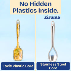 Ziruma gros plan sur texture silicone platine sans BPA, facile à nettoyer
