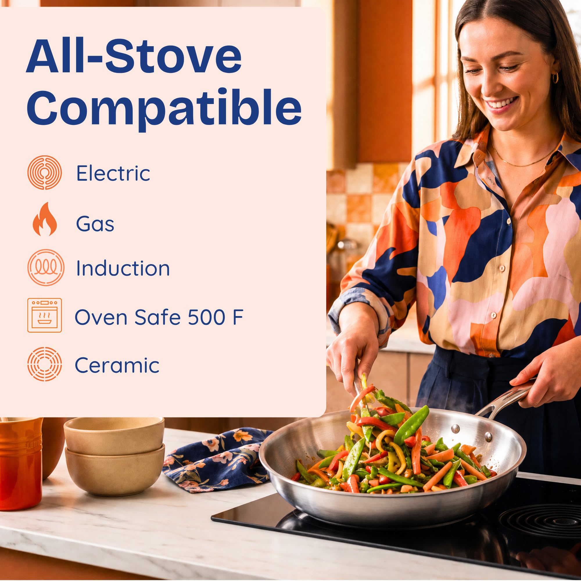 Ziruma poêle posée dans cuisine lifestyle inspirant repas quotidiens sains