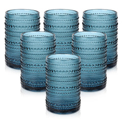 ZMOWIPDL verre hobnail bleu face avant beau rendu