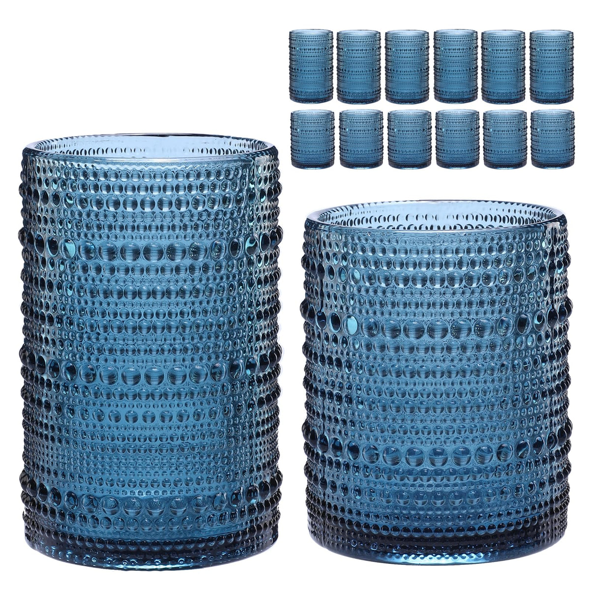 ZMOWIPDL verre hobnail face esthétique et prise sûre