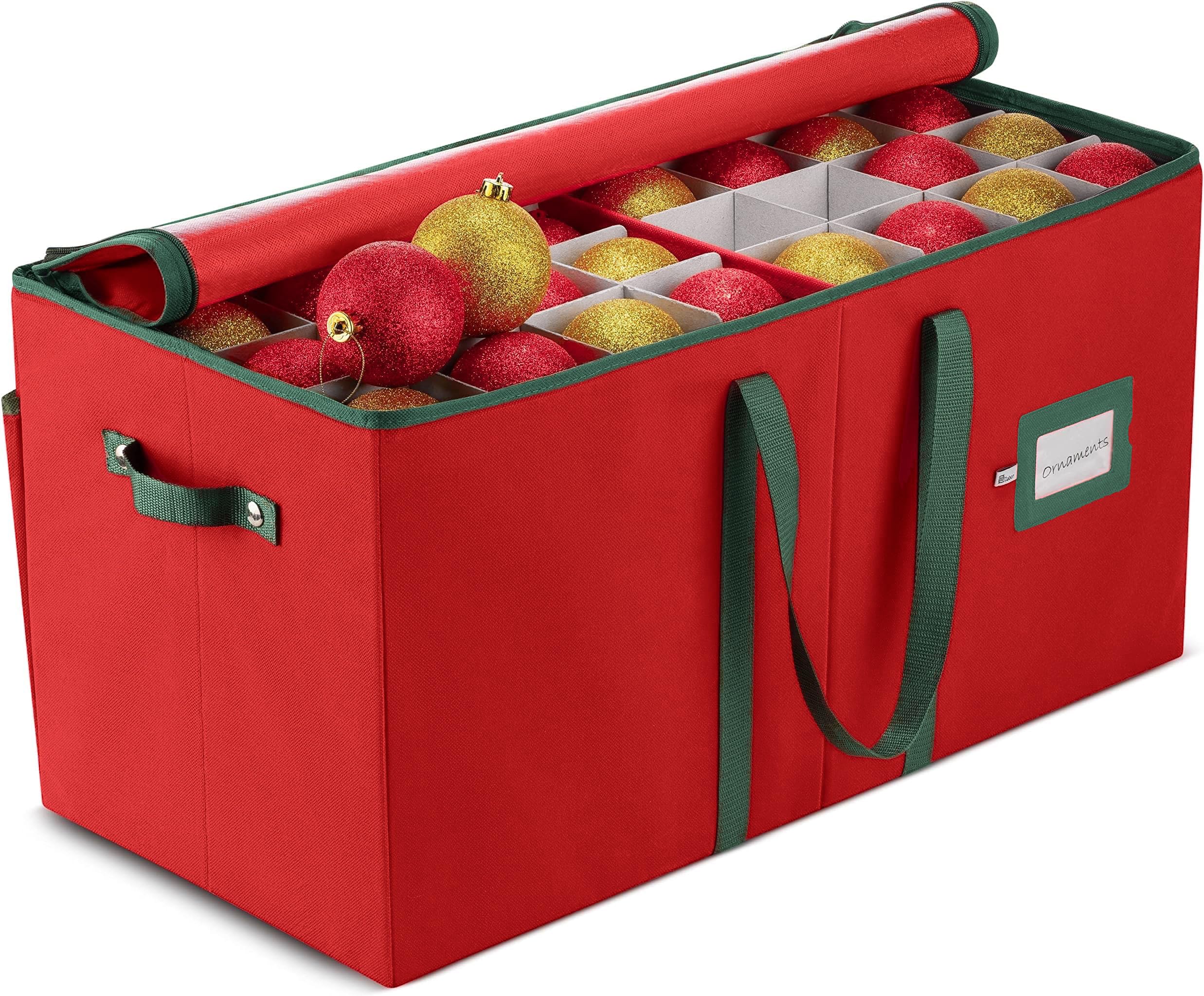 ZOBER boîte ouverte montrant 128 emplacements pour protéger les boules