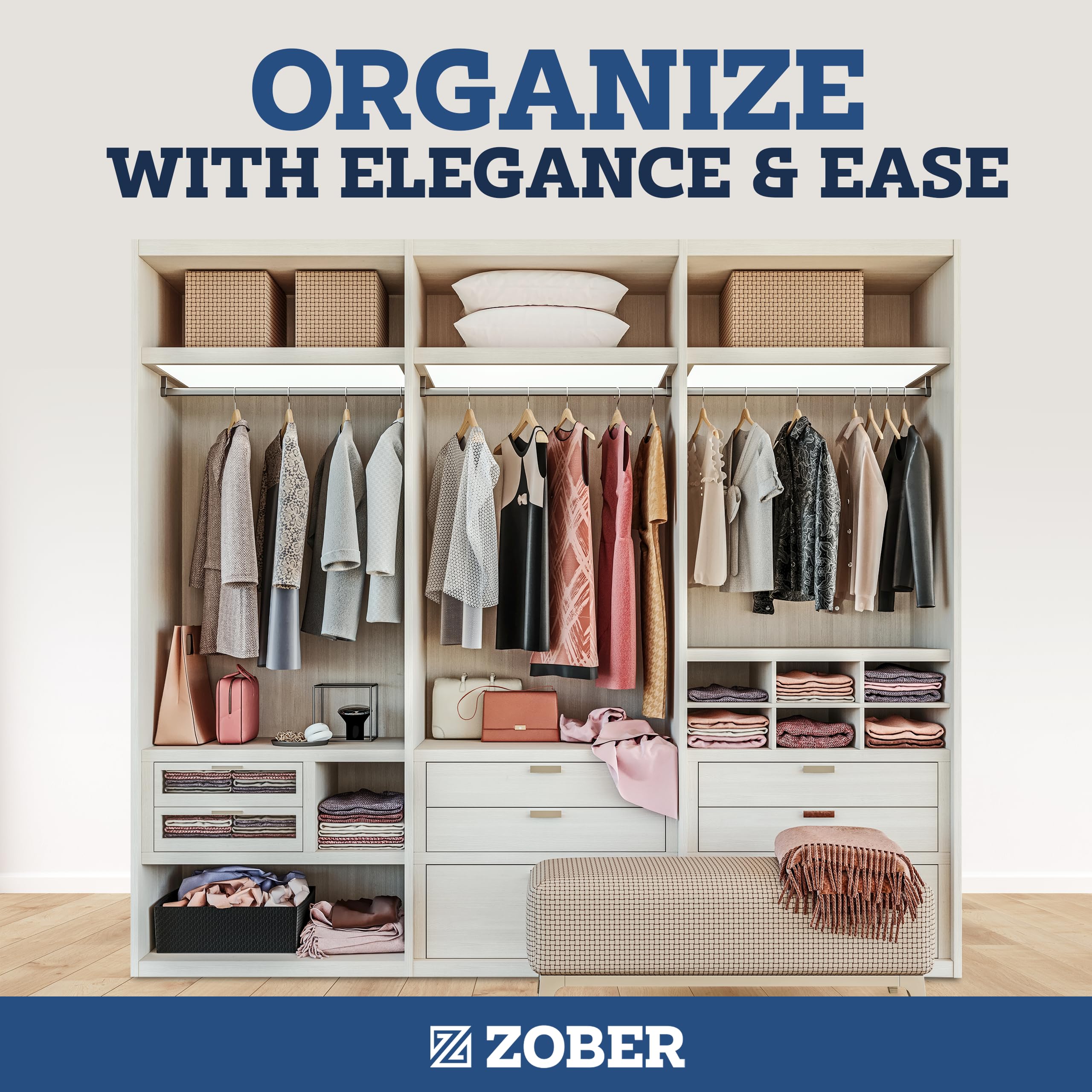 ZOBER cintre supportant manteau pour tenue renforcée