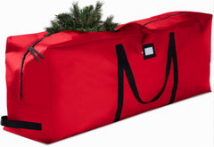 ZOBER sac de rangement face avant en rouge protège sapin et facilite repérage