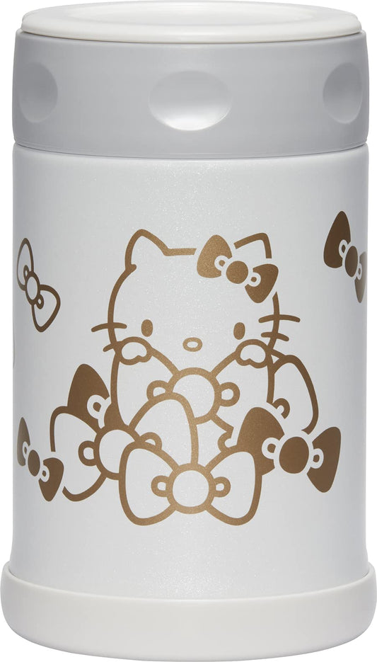 Zojirushi Hello Kitty vue avant blanc, design pratique et compact