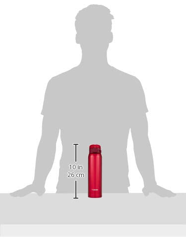 Zojirushi emballage et étiquette montrant matériaux et performances thermiques