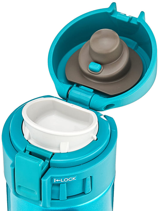 Zojirushi intérieur Slick Steel gros plan révélant surface lisse, hygiène et durabilité