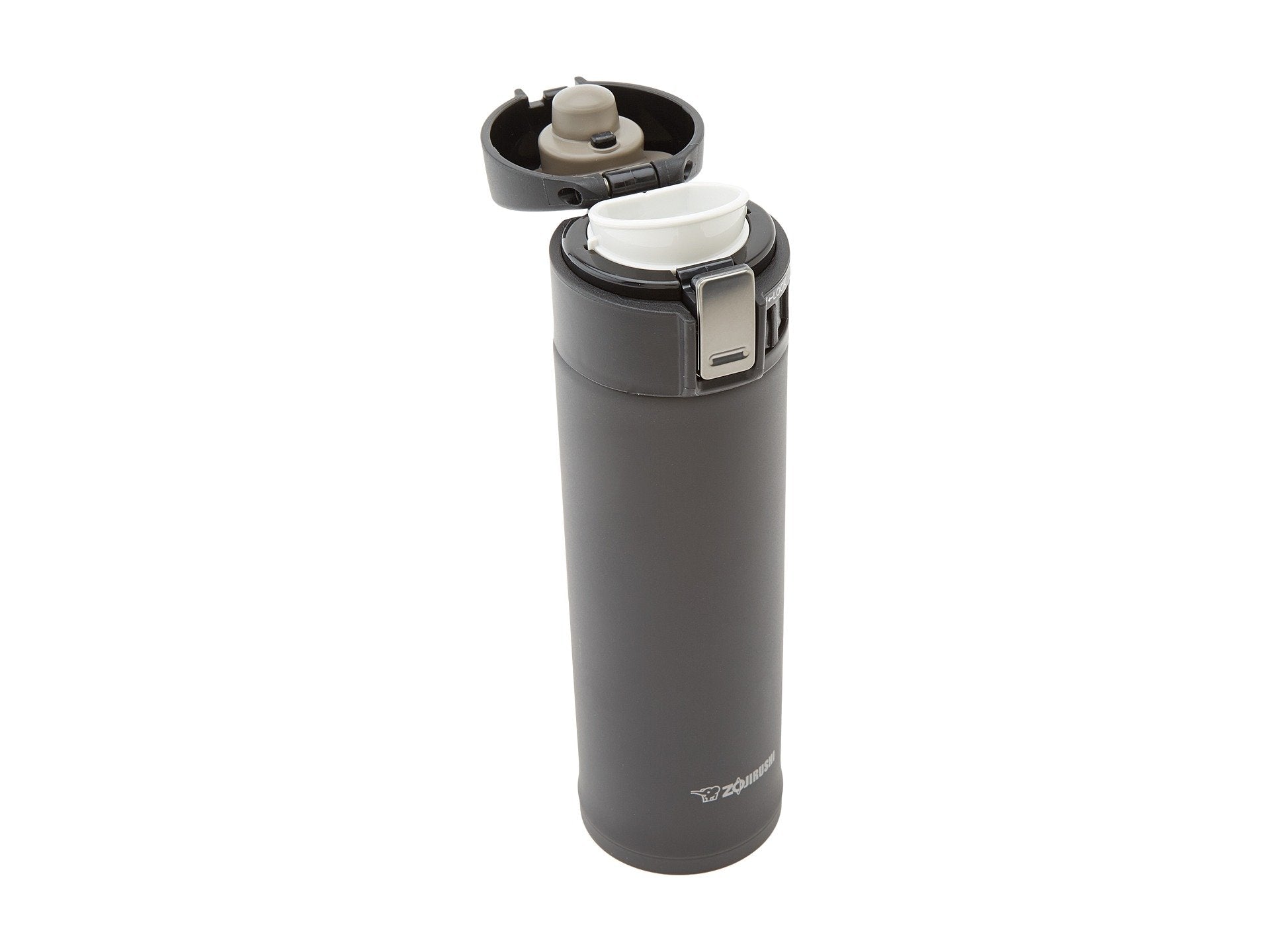 Zojirushi mug utilisé dans porte-gobelet voiture maintien thermique pratique