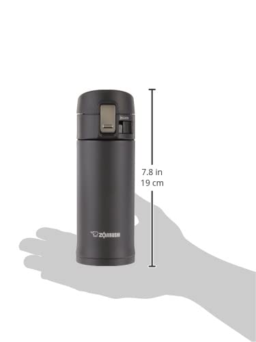 Zojirushi SlickSteel finition intérieur gros plan hygiénique et résistant