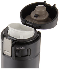 Zojirushi mug ouverture large détail intérieur facilement nettoyable