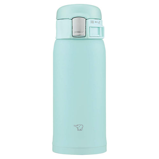 Zojirushi vue avant mint blue montrant design compact et élégance