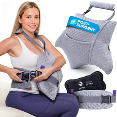 Zomaple coussin face avant protégeant l'abdomen, confort et couverture large