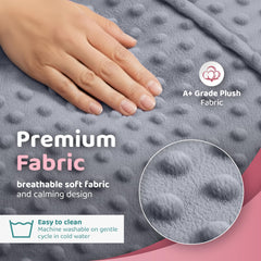 Zomaple housse détachable en tissu respirant, facile à laver pour hygiène
