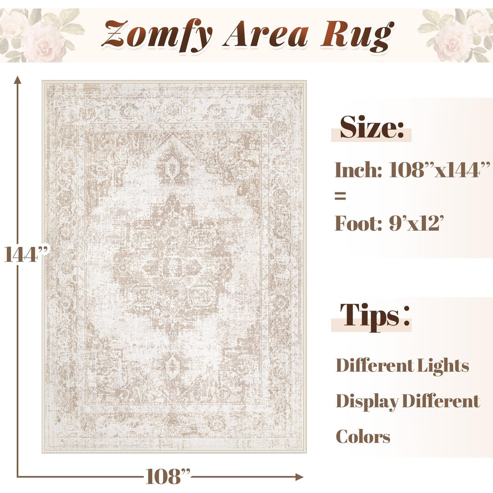 Zomfy pli d'emballage avec conseils pour lisser rapidement le tapis