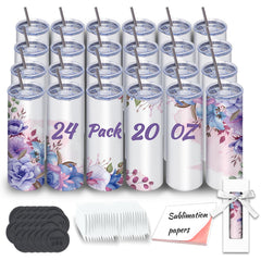 ZONEGRACE gobelet face avant prêt pour sublimation montrant surface lisse