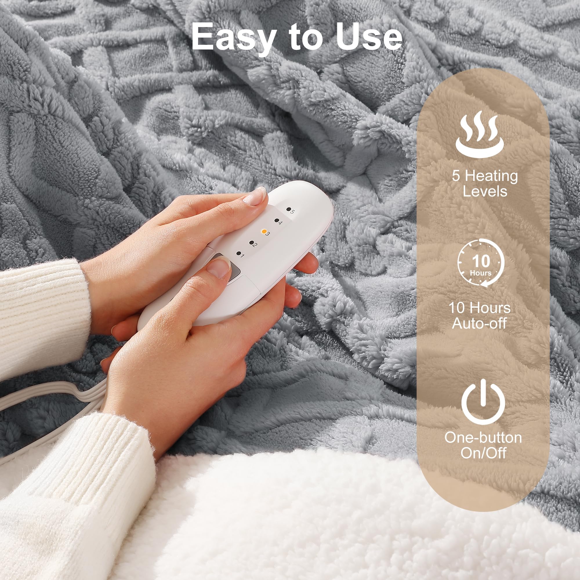 Zorvixia commande et long cordon montrant réglages et flexibilité d'usage