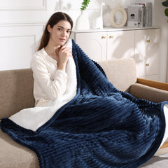 Zorvixia vue avant du plaid chauffant, confort instantané pour salon