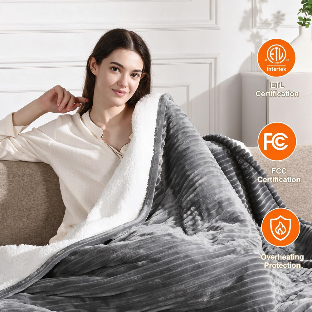 Zorvixia plaid plié compact pour rangement et transport facile