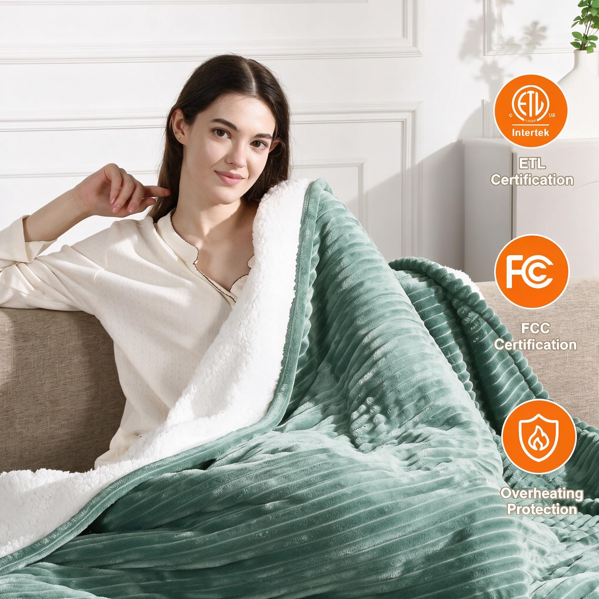 Zorvixia plaid plié à l'échelle démontrant compacité et rangement facile