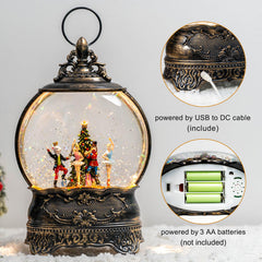 ZQQLITE éclairage LED multicolore illuminant la scène et créant atmosphère festive