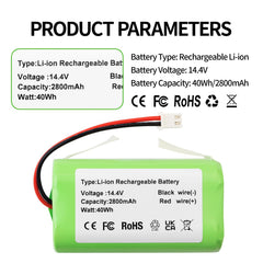 ZTHY batterie profil avec connecteur 2 broches, vérification facile pour installation sûre