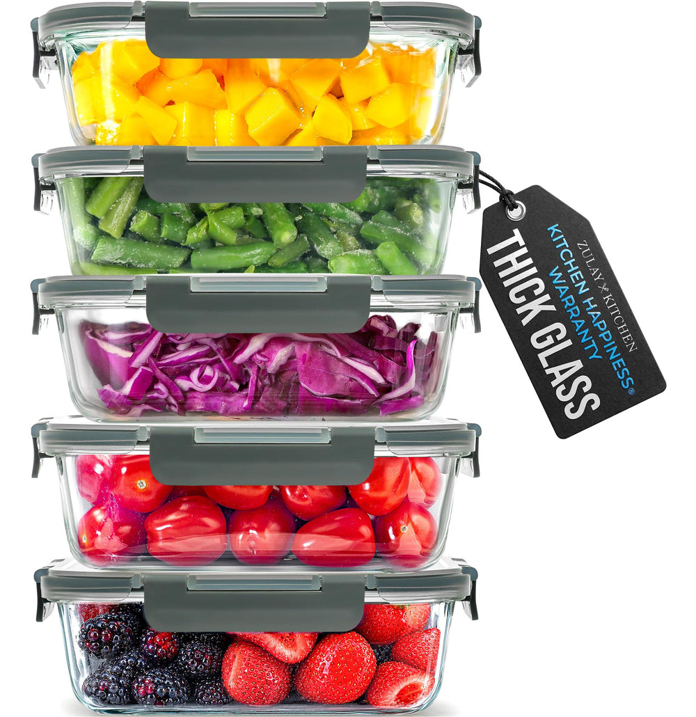 Zulay Kitchen avant packaging montrant l’ensemble et ses avantages durables