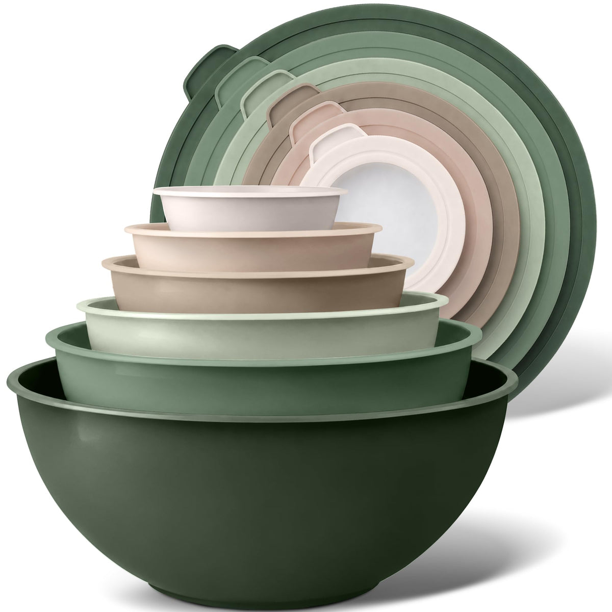 Zulay Kitchen vue frontale de l’ensemble Forest Ombre, rangement compact