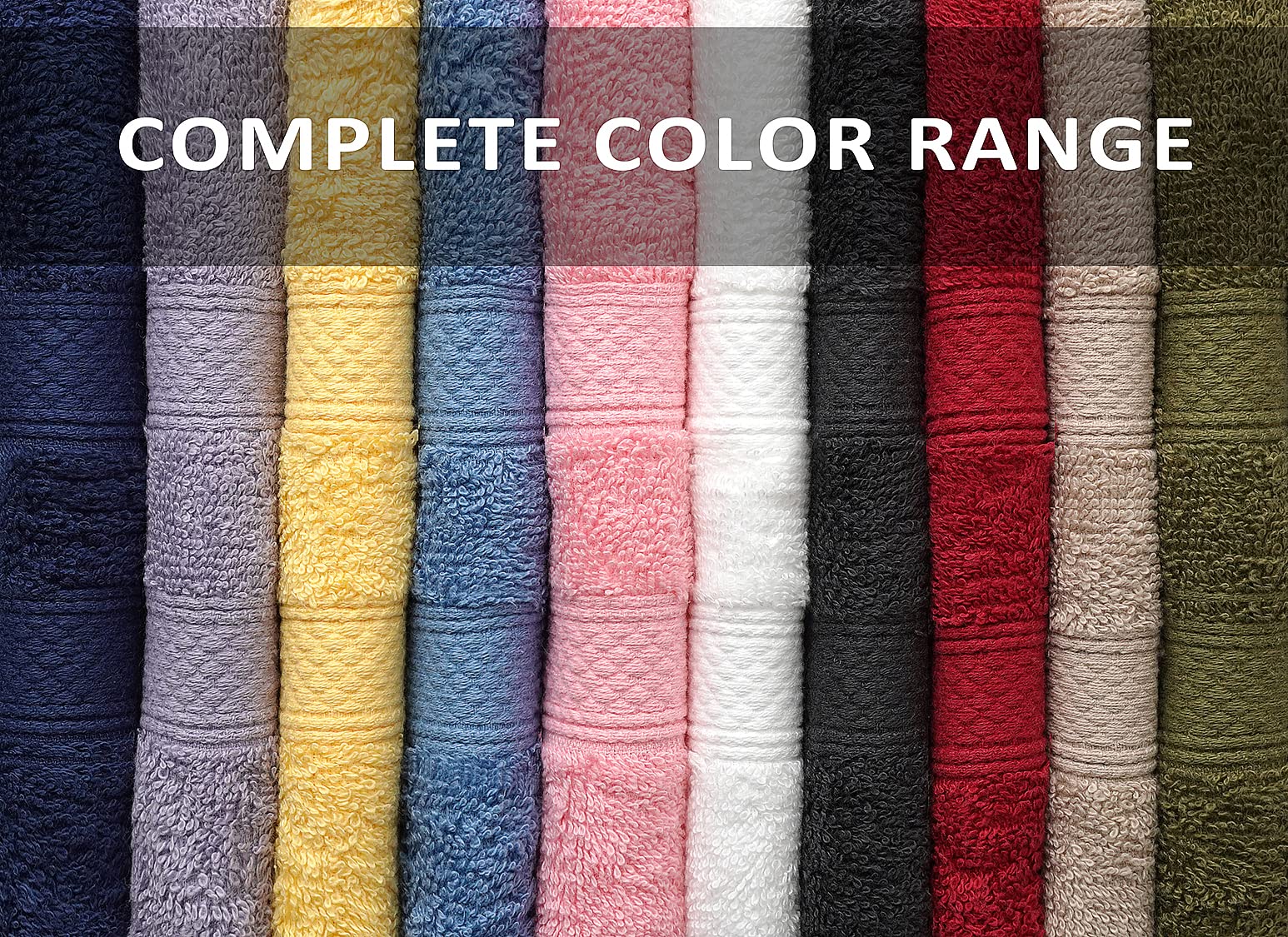 ZUPERIA assortiment de couleurs vives pour personnaliser la salle de bain