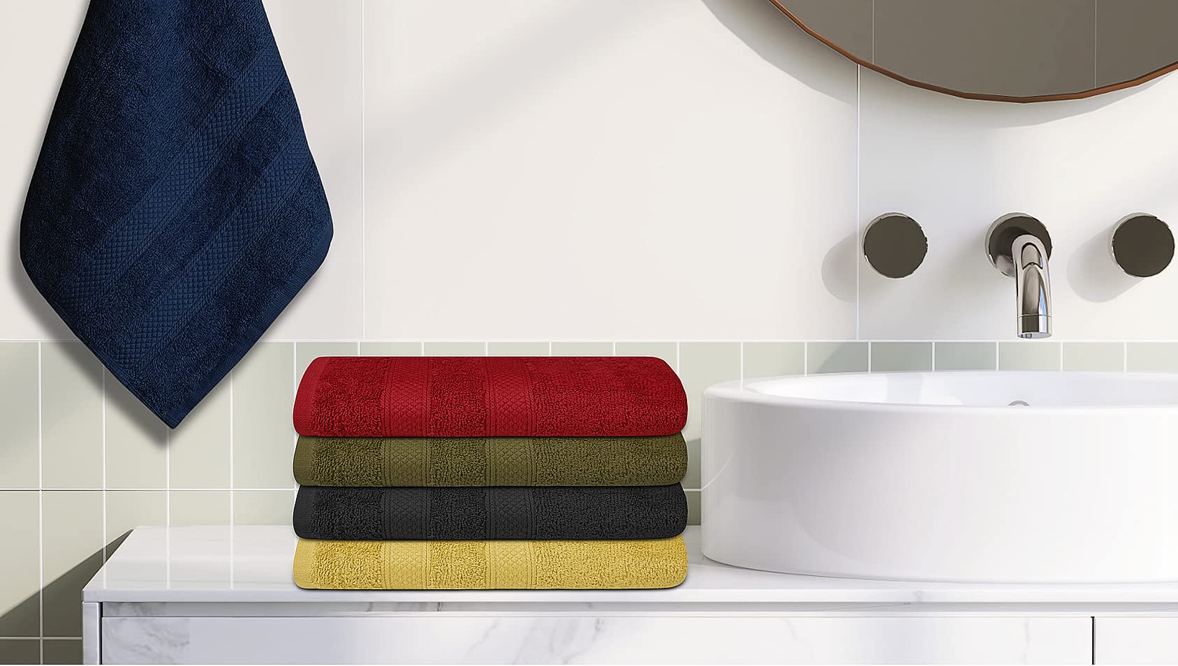 ZUPERIA serviette pliée dans une valise idéale pour le voyage