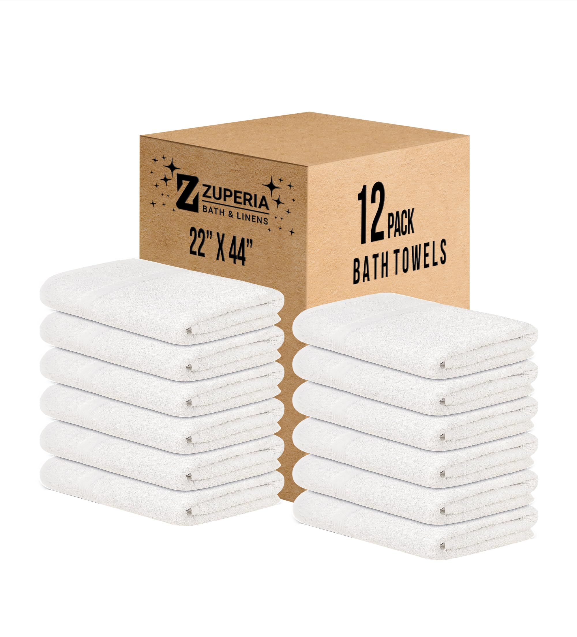 ZUPERIA emballage lot de 12 pratique pour gestion de stock
