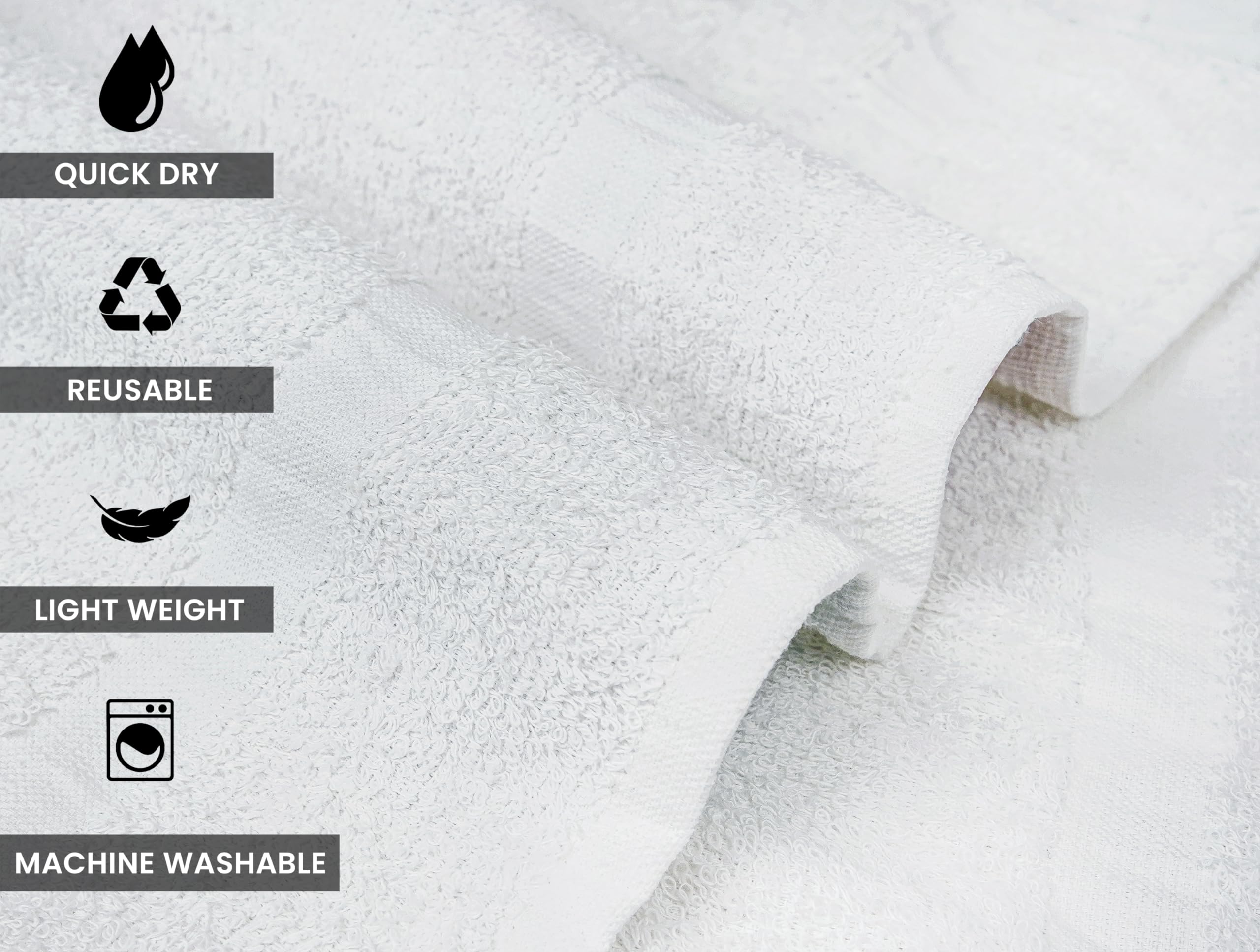 ZUPERIA serviette en usage séchant les mains pour confort rapide
