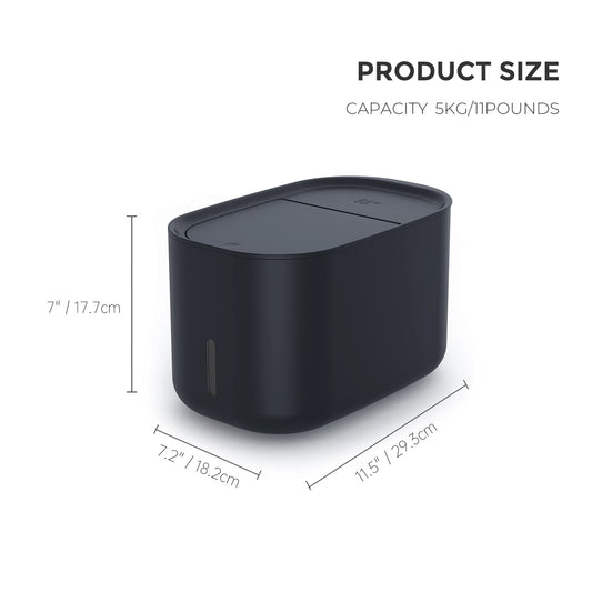 Zuutii gros plan du couvercle avec double joint silicone étanche