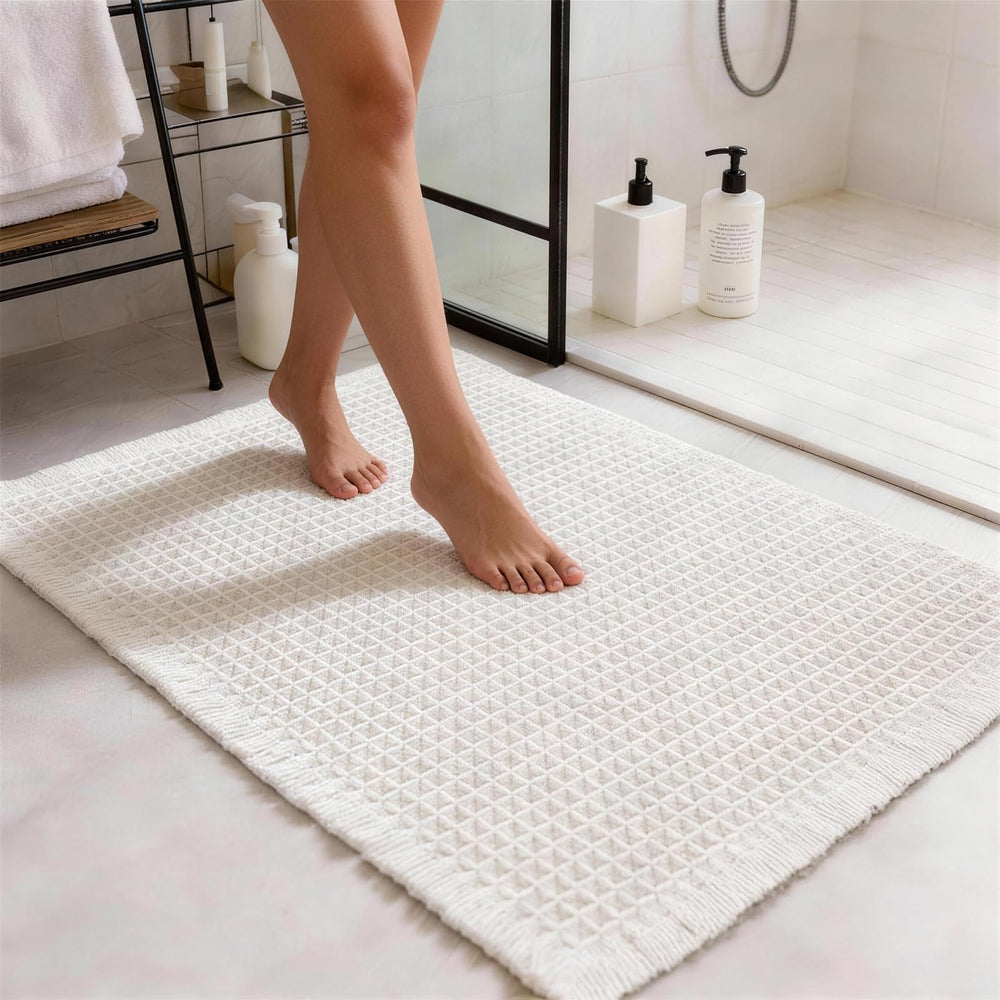 zvffdg gros plan sur la texture gaufre absorbante offrant confort aux pieds